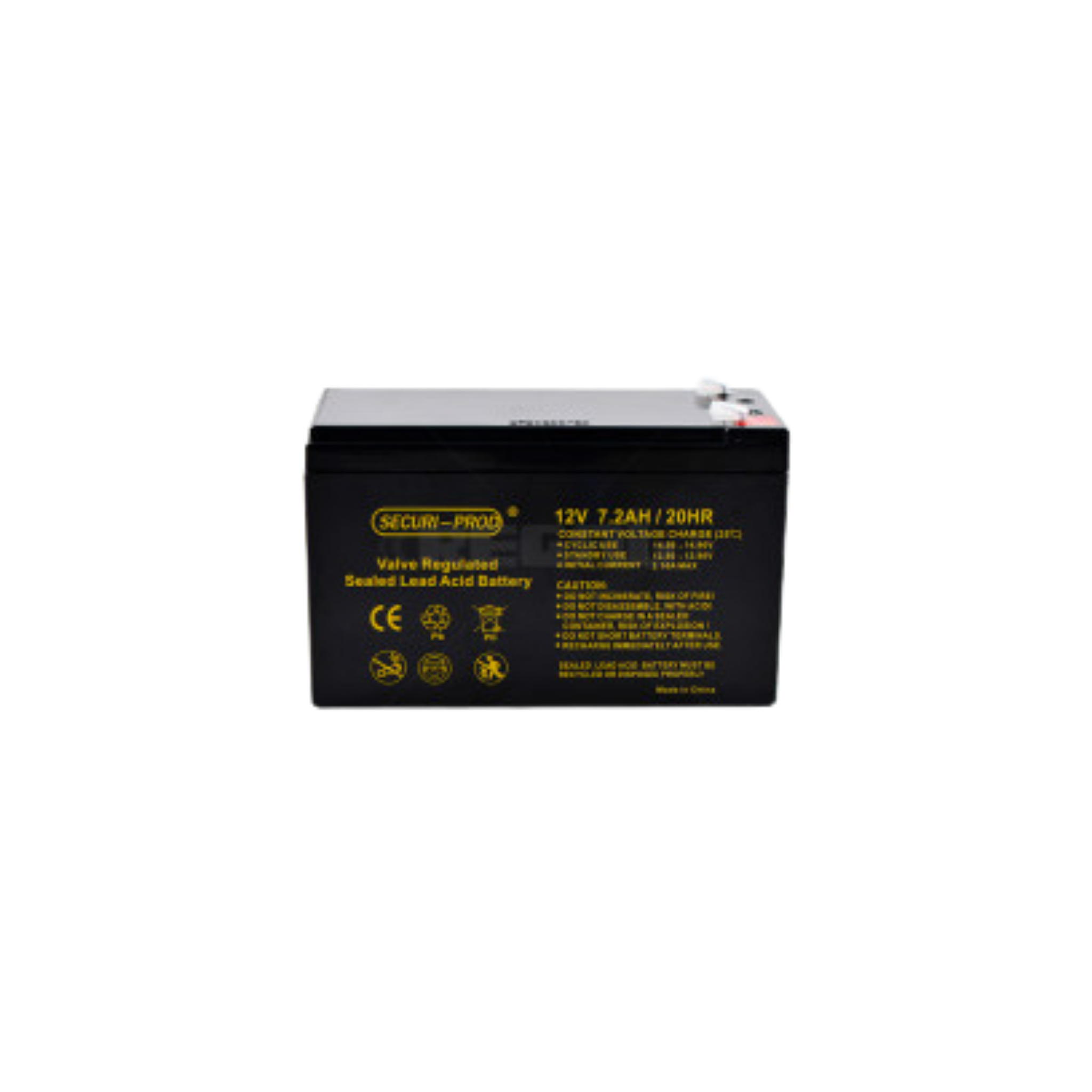 Securi-Prod Battery 12V 7.2Ah SLA